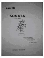 Picture of Sheet music for 2 tenor trombones or euphoniums by Arcangelo Corelli