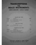 Picture of Sheet music for french horn and piano by Gustav Mahler