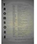 Picture of Sheet music for tenor trombone and piano by Gustav Mahler