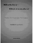 Picture of Sheet music for tenor trombone or bass trombone and piano by Gustav Mahler