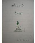 Picture of Sheet music for 2 violins or flutes, cello and piano by Georges Bizet