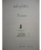 Picture of Sheet music for 2 violins or flutes, cello and piano by Georges Bizet