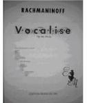 Picture of Sheet music for violin, flute or oboe and piano by Sergei Rachmaninov