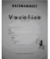 Picture of Sheet music for violin, flute or oboe and piano by Sergei Rachmaninov