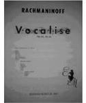 Picture of Sheet music for violin, flute or oboe, violin, viola and piano by Sergei Rachmaninov