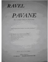 Picture of Sheet music  for cello; double bass; violin, flute or oboe; 2 violins; viola. Sheet music for violin, flute or oboe solo and string quintet by Maurice Ravel