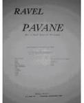 Picture of Sheet music for alto saxophone and piano or harp by Maurice Ravel