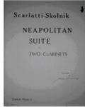 Picture of Sheet music for flute and clarinet by Domenico Scarlatti
