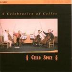 Picture of CD of music for cello ensemble, performed by Cello Spice.