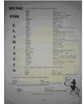 Picture of Sheet music for clarinet or tenor saxophone and piano by Dmitri Shostakovitch
