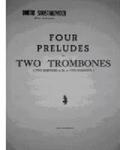 Picture of Sheet music for 2 celli, double basses, bassoons, tenor trombones or tubas by Dmitri Shostakovitch