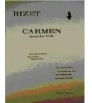 Picture of Sheet music for flute, clarinet and piano or harp by Georges Bizet