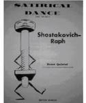 Picture of Sheet music for alto or baritone saxophone and piano by Dmitri Shostakovitch