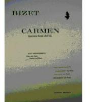 Picture of Sheet music for clarinet and piano or harp by Georges Bizet