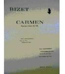 Picture of Sheet music for 2 clarinets and piano or harp by Georges Bizet