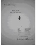 Picture of Sheet music for violin, flute or oboe, clarinet and piano by Igor Stravinsky