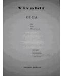 Picture of Sheet music for flute, flute or oboe and 2 flutes by Antonio Vivaldi