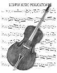 Picture of Sheet music  for double bass by Mildred Hill. Sheet music for solo bass