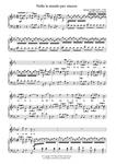 Picture of Sheet music  by Antonio Vivaldi. Sheet music for soprano or tenor with piano or organ by Vivaldi