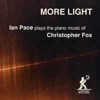 Picture of CD of contemporary piano music by Christopher Fox, performed by Ian Pace.