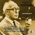 Picture of CD of chamber music by Roberto Gerhard, performed by the Cantamen Piano Trio