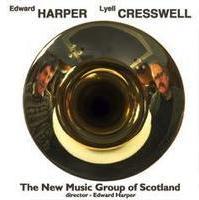 Picture of CD of music by Edward Harper and Lyell Cresswell, performed by the New Music Group of Scotland, with Jane Manning (soprano).