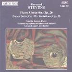 Picture of CD of music for piano and orchestra by Bernard Stevens, performed by Martin Roscoe (piano) and the National Symphony Orchestra of Ireland, conducted by Adrian Leaper.