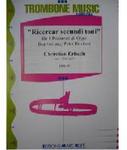 Picture of Sheet music for 4 tenor trombones and piano or organ by Christian Erbach