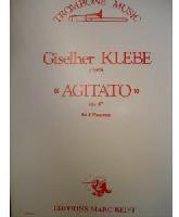 Picture of Sheet music for 4 tenor trombones by Gisheler Klebe