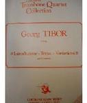 Picture of Sheet music for 4 tenor trombones by Georg Tibor