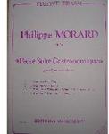 Picture of Sheet music  for 2 trumpets or cornets; french horn (Eb/F), baritone or trombone (tc); baritone, trombone (bc/tc) or euphonium. Sheet music for brass quartet by Philippe Morard
