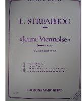 Picture of Sheet music  for 2 trumpets or cornets; french horn (Eb/F), trombone (bc/tc) or euphonium; trombone (bc/tc), euphonium or tuba. Sheet music for brass quartet by L Streabbog
