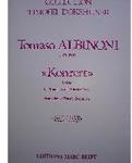 Picture of Sheet music for trumpet and piano or organ by Tomaso Albinoni