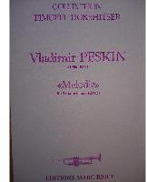 Picture of Sheet music for trumpet and piano by Vladimir Peskin