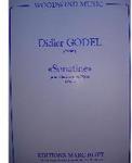 Picture of Sheet music for clarinet and piano by Didier Godel