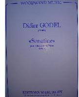 Picture of Sheet music for clarinet and piano by Didier Godel