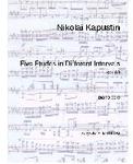 Picture of Sheet music for piano solo by Nikolai Kapustin
