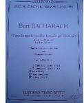 Picture of Sheet music  for 2 trumpets (Bb/C), french horn (Eb/F), trombone (bc/tc) and tuba (Bb/C/Eb). Sheet music for brass quintet by Burt Bacharach