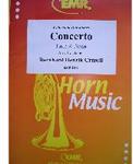 Picture of Sheet music for french horn and piano by Bernhard Crusell