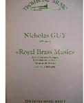 Picture of Sheet music for 4 tenor trombones and organ with optional timpani by Nicholas Guy