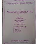 Picture of Sheet music  for 2 trumpets (Bb/C), french horn (Eb/F), trombone (bc/tc) and tuba (Bb/C/Eb). Sheet music for brass quintet by Alessandro Scarlatti