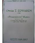 Picture of Sheet music  for 4 trumpets, french horn, 4 trombones and organ. Sheet music for brass nonet and organ by Orwain Edwards
