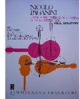 Picture of Sheet music for mandolin solo by Niccolò Paganini