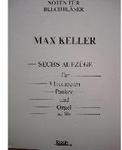 Picture of Sheet music for 3 trumpets, timpani and piano or organ by Max Keller