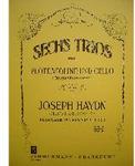 Picture of Sheet music for flute, violin and cello by Josef Haydn