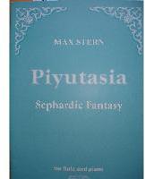 Picture of Sheet music for flute and piano by Max Stern