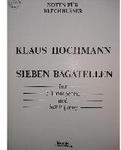 Picture of Sheet music for 7 trumpets and timpani with optional percussion by Klaus Hochmann