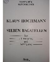 Picture of Sheet music for 7 trumpets and timpani with optional percussion by Klaus Hochmann