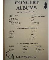 Picture of Sheet music  by Album of composers. Sheet music for violin, viola and piano