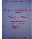 Picture of Sheet music  for 2 trumpets (Bb/C); french horn (Eb/F); trombone (bc/tc) or euphonium; tuba (Bb/Eb). Sheet music for brass quintet by Francesco Manfredini